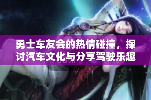 勇士车友会的热情碰撞，探讨汽车文化与分享驾驶乐趣