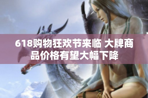 618购物狂欢节来临 大牌商品价格有望大幅下降