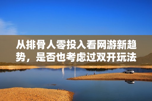 从排骨人零投入看网游新趋势，是否也考虑过双开玩法？