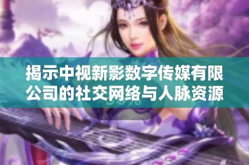 揭示中视新影数字传媒有限公司的社交网络与人脉资源分析