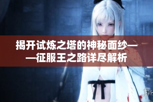 揭开试炼之塔的神秘面纱——征服王之路详尽解析
