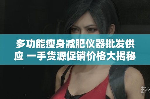 多功能瘦身减肥仪器批发供应 一手货源促销价格大揭秘