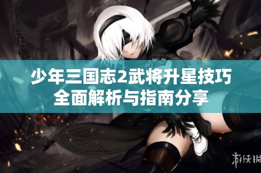 少年三国志2武将升星技巧全面解析与指南分享