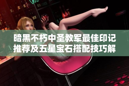 暗黑不朽中圣教军最佳印记推荐及五星宝石搭配技巧解析