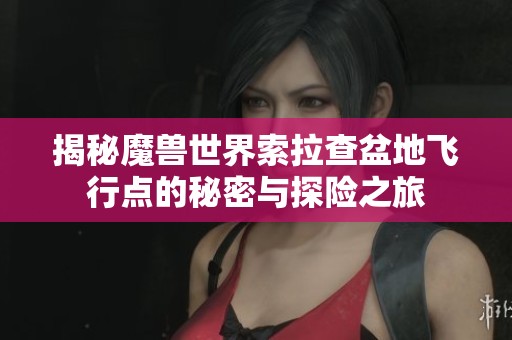 揭秘魔兽世界索拉查盆地飞行点的秘密与探险之旅