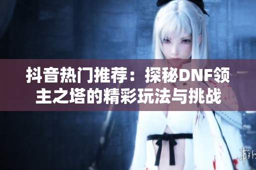 抖音热门推荐：探秘DNF领主之塔的精彩玩法与挑战