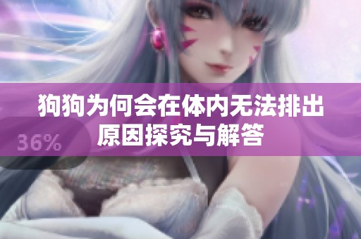 狗狗为何会在体内无法排出原因探究与解答